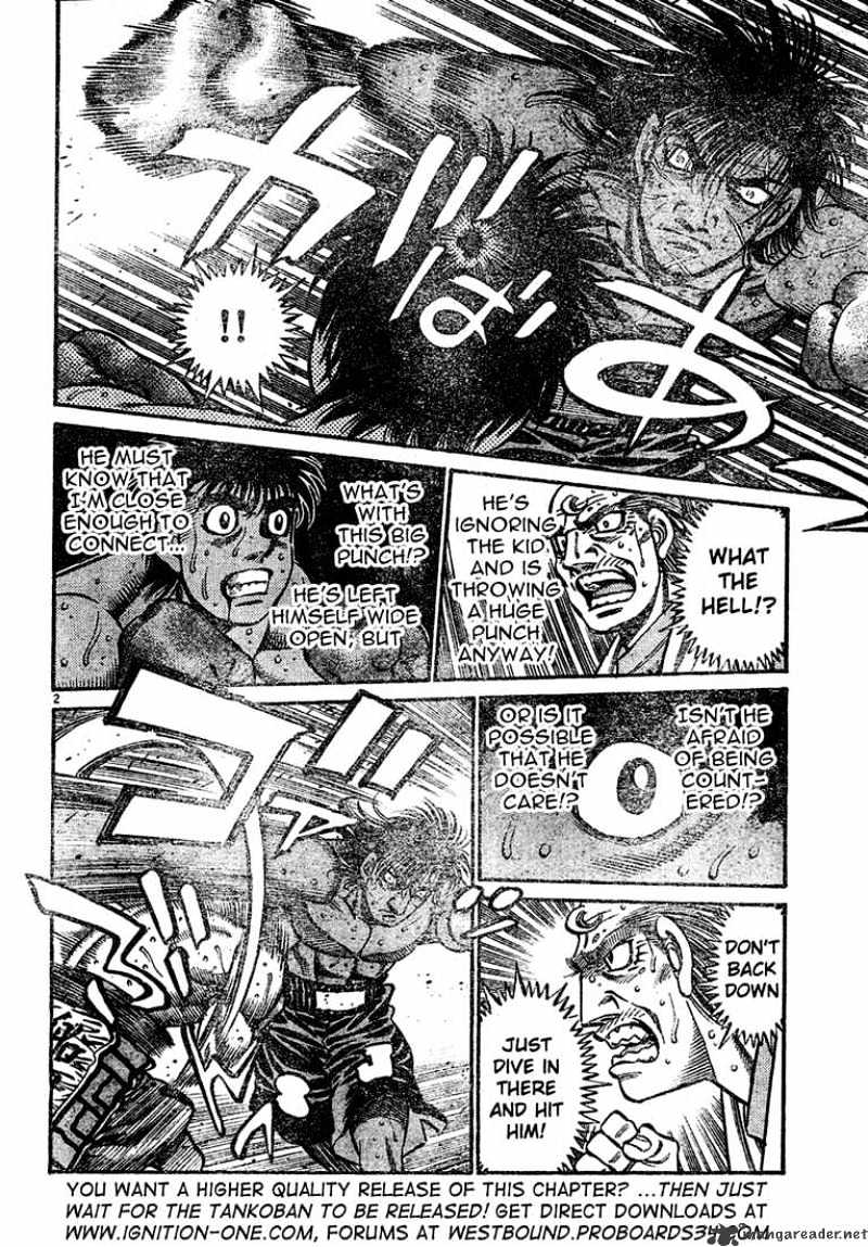 Hajime no Ippo: Fighting Spirit, Chapter 731 image 02